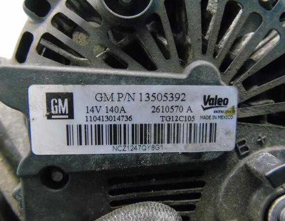 Alternator OPEL Corsa D (S07)