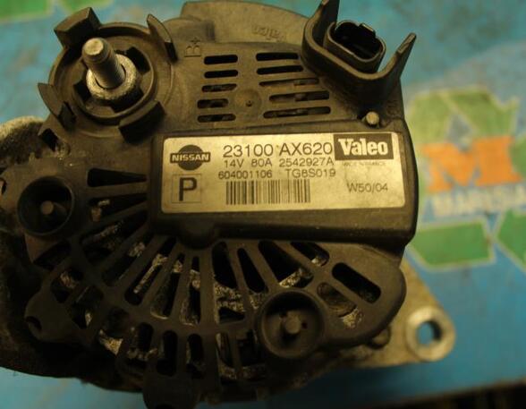 Dynamo (Alternator) NISSAN Micra III (K12)