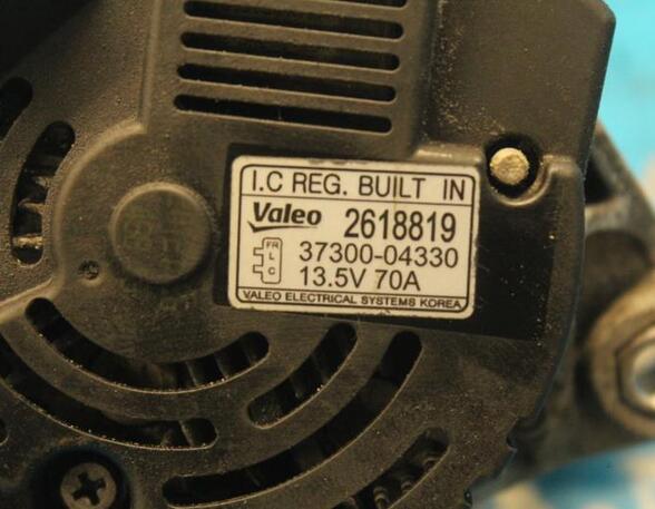 Alternator KIA Picanto (TA)