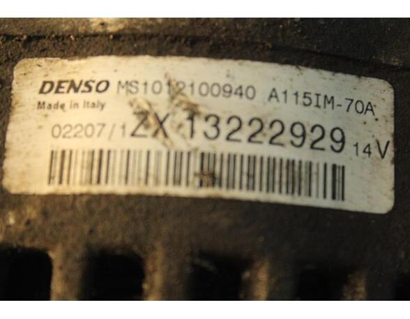 Alternator OPEL Meriva (--), OPEL Corsa D (S07)