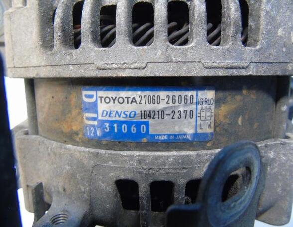 Alternator TOYOTA RAV 4 III (A3)