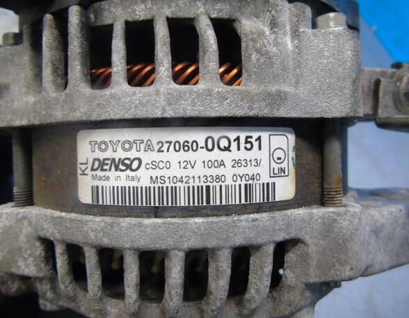 Dynamo (Alternator) TOYOTA YARIS (_P13_)