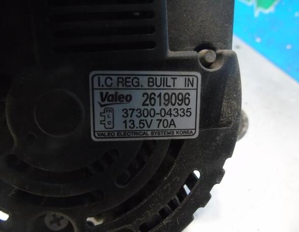 Alternator KIA PICANTO (TA)