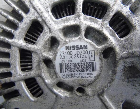 Alternator NISSAN QASHQAI / QASHQAI +2 I (J10, NJ10, JJ10E), NISSAN NV200 Van