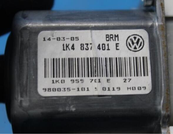 Electric Window Lift Motor VW Golf V (1K1), VW Golf VI (5K1)