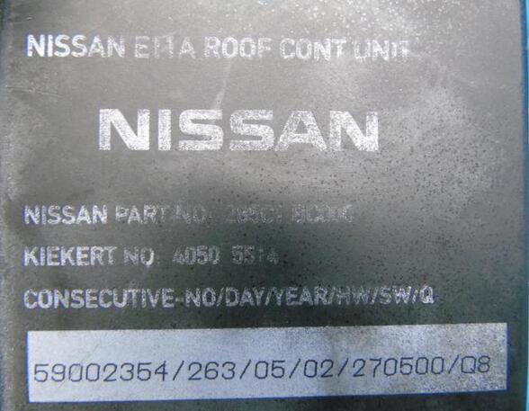 Control unit NISSAN Micra III (K12)