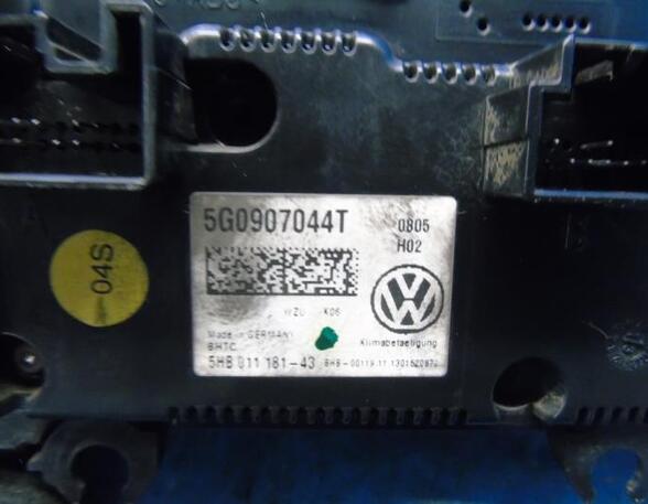 Heizungsbetätigung (Konsole) VW Golf VII 5G 5G0907044T P15898166