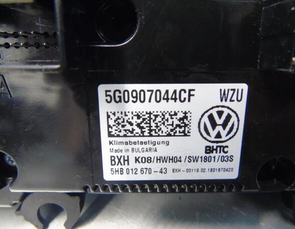 Heating & Ventilation Control Assembly VW Golf VII Variant (BA5, BV5), VW Golf Alltrack (BA5, BV5)