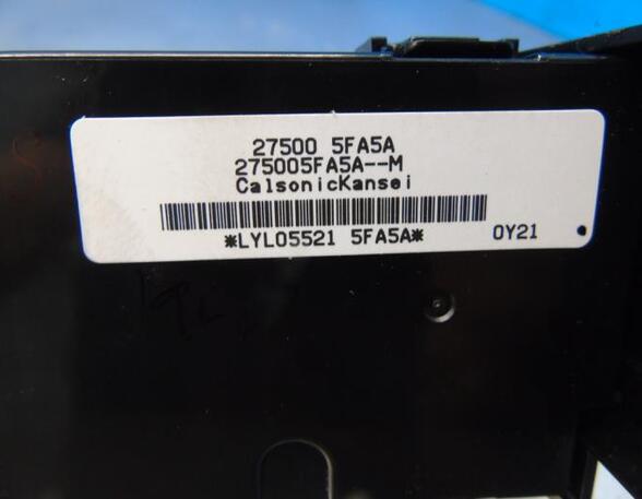 Heating & Ventilation Control Assembly NISSAN Juke (F16)