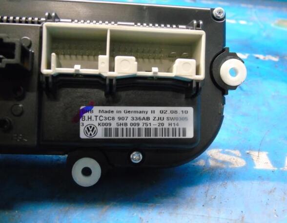 Heating & Ventilation Control Assembly VW Golf VI (5K1), VW Golf V (1K1)