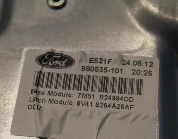 Raambedieningsmechanisme FORD Kuga I (--), FORD Kuga II (DM2), FORD C-Max (DM2), FORD Focus C-Max (--)