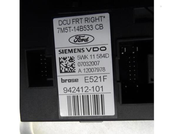 Window Lift FORD Focus C-Max (--), FORD C-Max (DM2), FORD Kuga I (--), FORD Kuga II (DM2)