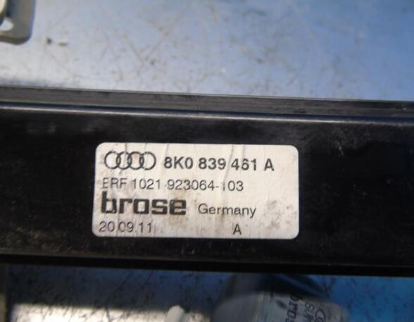 Window Lift AUDI A4 Avant (8K5, B8), AUDI A5 Sportback (8TA), AUDI A4 Allroad (8KH, B8)