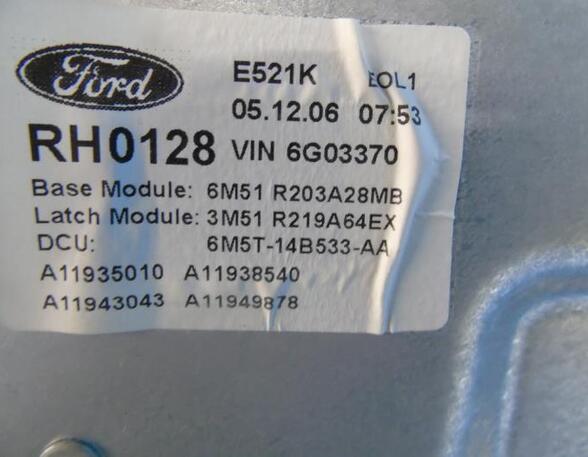 Fensterheber rechts vorne Ford Focus C-Max C214 6M51R203A28MB P15997497