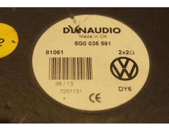 Loudspeaker VW Golf VII (5G1, BE1, BE2, BQ1)