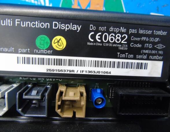 Monitor Navigationssystem Renault Captur  259752753R P16820586