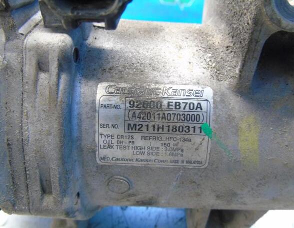 Airco Compressor NISSAN NP300 NAVARA (D40), NISSAN NP300 NAVARA Platform/Chassis (D40)