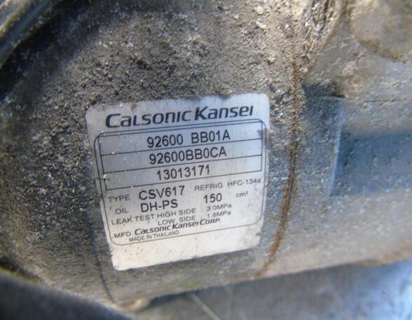 Air Conditioning Compressor NISSAN QASHQAI / QASHQAI +2 I (J10, NJ10, JJ10E)