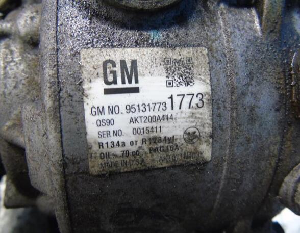 Air Conditioning Compressor OPEL MOKKA / MOKKA X (J13)