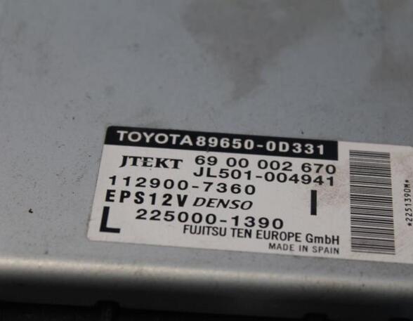 Stuurkolom TOYOTA YARIS (_P13_)