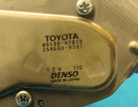 Wiper Motor TOYOTA Prius Liftback (W2)