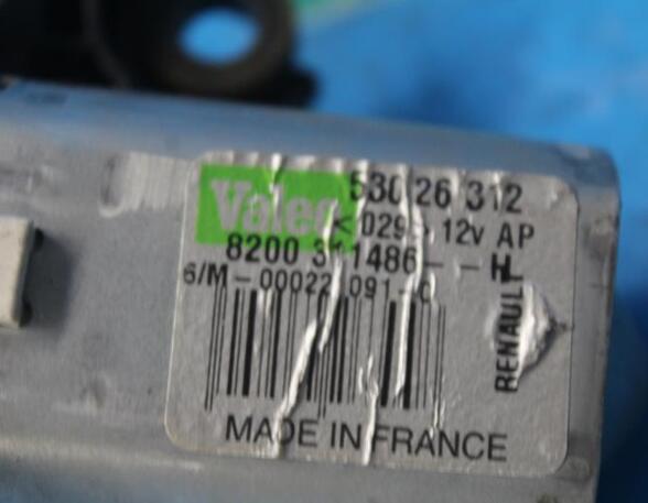 Wiper Motor RENAULT TWINGO II (CN0_)