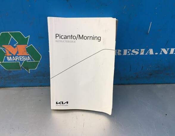 Operation manual KIA PICANTO (JA), KIA PICANTO (TA)