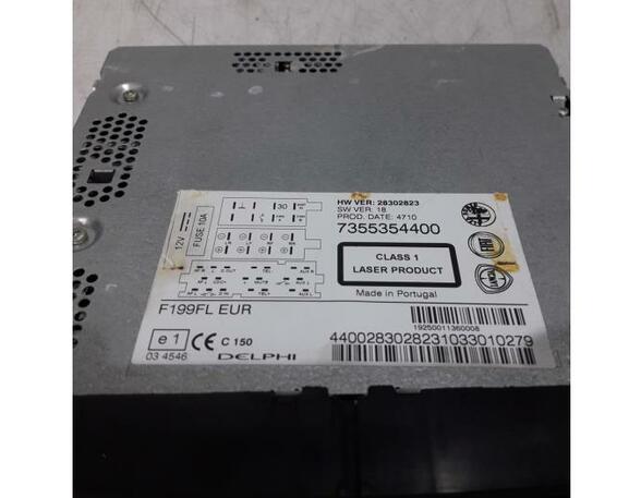 CD-Radio FIAT Grande Punto (199), FIAT Punto (199), FIAT Punto Evo (199)