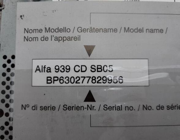 CD-Radio ALFA ROMEO 159 (939_)