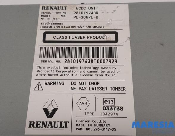 CD-Radio RENAULT SCÉNIC III (JZ0/1_), RENAULT GRAND SCÉNIC III (JZ0/1_)