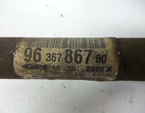 Drive Shaft PEUGEOT 307 (3A/C)