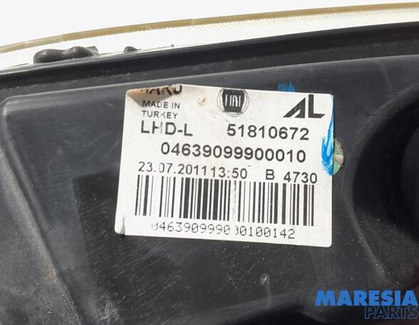 Headlight FIAT DOBLO Cargo (263_), FIAT DOBLO MPV (263_), FIAT DOBLO Platform/Chassis (263_)