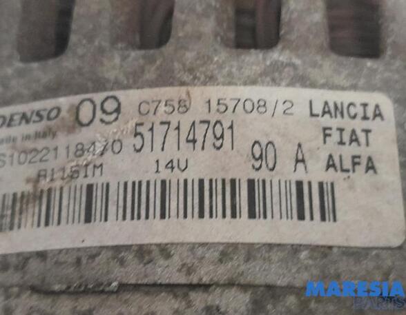 Alternator FIAT 500 (312), FIAT 500 C (312), FIAT Grande Punto (199), FIAT Punto Evo (199)