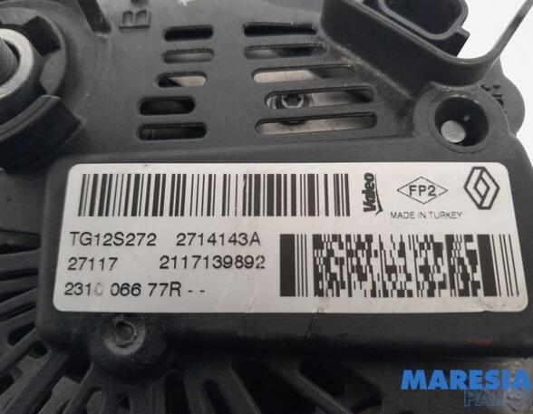 Alternator RENAULT CAPTUR I (J5_, H5_)