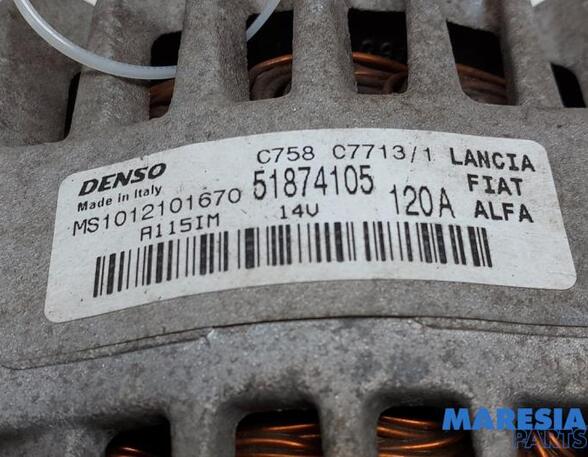 Alternator FIAT PANDA (312_, 319_), FIAT PANDA VAN (312_, 519_), ALFA ROMEO MITO (955_), FIAT 500 (312_)