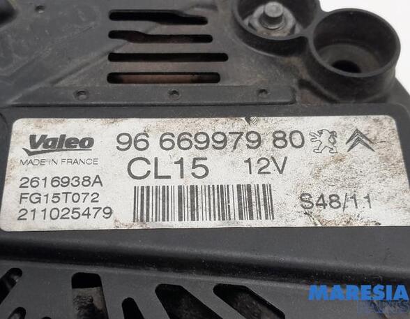 Alternator PEUGEOT 5008 (0U_, 0E_)