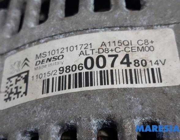 Dynamo (Alternator) PEUGEOT 308 II (LB_, LP_, LW_, LH_, L3_)