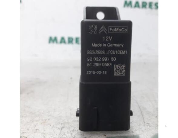 Glow Plug Relay Preheating PEUGEOT 5008 (0U_, 0E_)