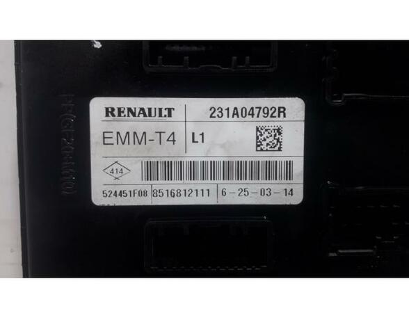 Control unit RENAULT Captur I (H5, J5), RENAULT Clio IV (BH)