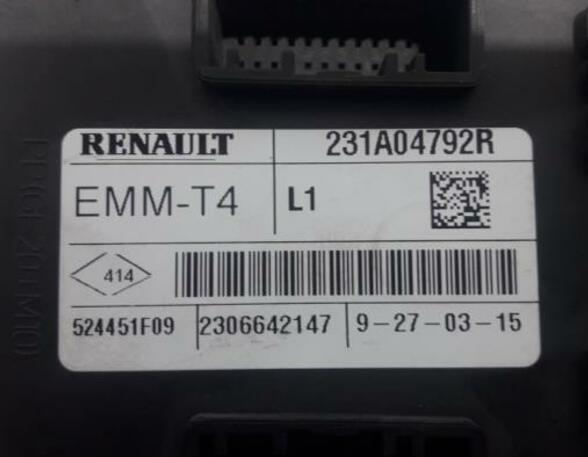 Control unit RENAULT Captur I (H5, J5), RENAULT Clio IV (BH)