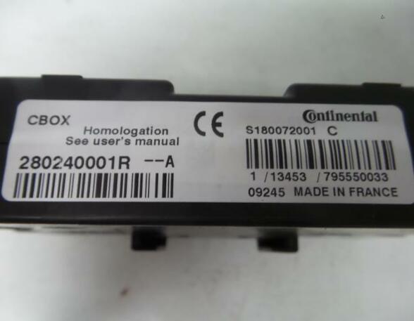 Control unit RENAULT Clio III (BR0/1, CR0/1)