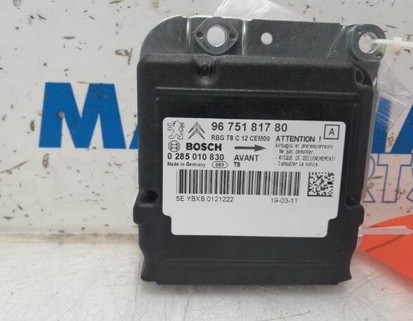 Control unit for Airbag PEUGEOT 3008 Großraumlimousine (0U_)