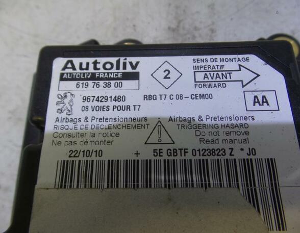 Airbag Control Unit PEUGEOT 308 I (4A, 4C), PEUGEOT 308 SW I (4E, 4H)