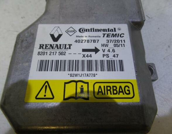 Regeleenheid airbag RENAULT Twingo II (CN0)
