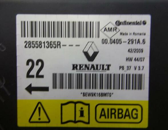 Regeleenheid airbag RENAULT Megane III Grandtour (KZ0/1)