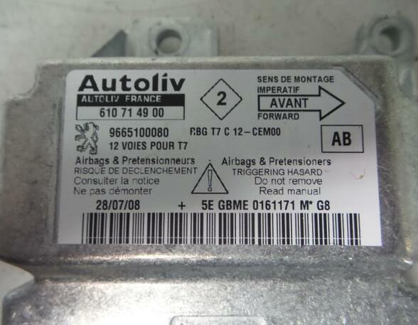 Control unit for Airbag PEUGEOT 308 SW I (4E_, 4H_)