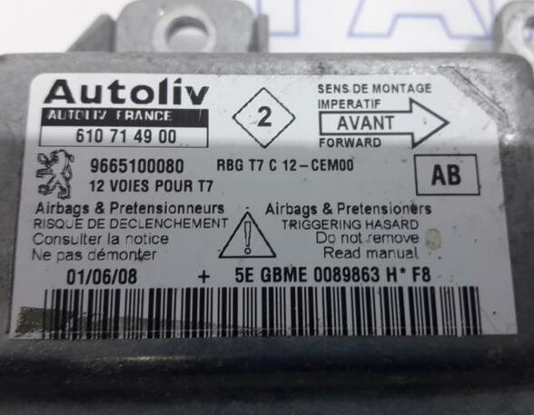 Control unit for Airbag PEUGEOT 308 SW I (4E_, 4H_)