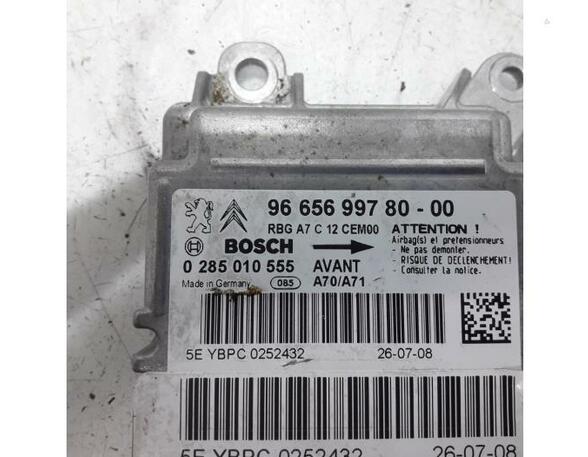 Control unit for Airbag PEUGEOT 207 (WA, WC)