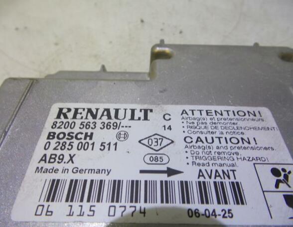 Regeleenheid airbag RENAULT Clio III (BR0/1, CR0/1)