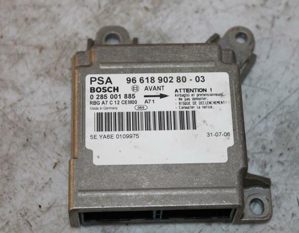 Control unit for Airbag PEUGEOT 206 Schrägheck (2A/C)